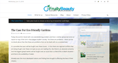 Desktop Screenshot of fruitybeauty.com.au